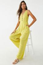 Forever21 Textured Palazzo Jumpsuit