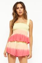 Forever21 Smocked Ombre Shorts