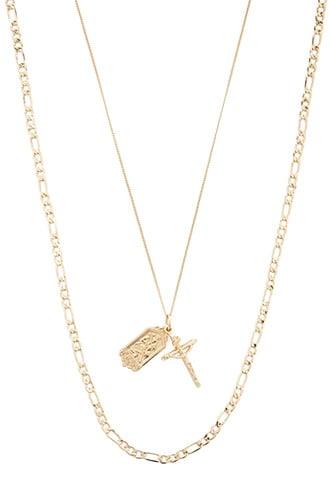 Forever21 Men Chained + Able Necklace Set