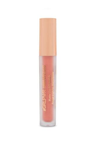 Forever21 The Beauty Crop Metallic Grlpwr Liquid Lipstick - Rojito