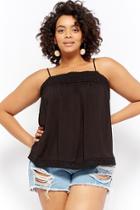 Forever21 Plus Size Crochet-trim Cami