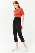 Forever21 Tie-front High-rise Pants