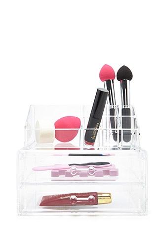 Forever21 Clear Makeup Junkie Cosmetic Organizer