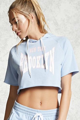 Forever21 Active Brooklyn Graphic Hoodie
