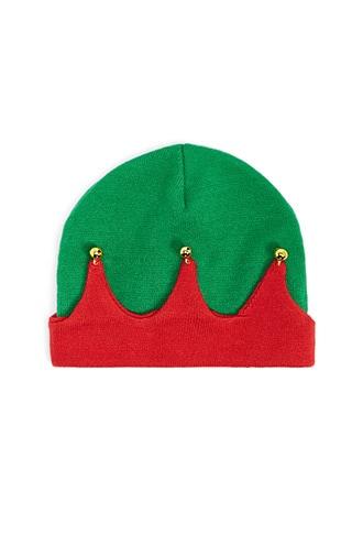 Forever21 Bell Accent Colorblock Beanie