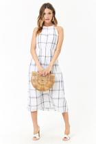 Forever21 Plaid Halter Midi Dress