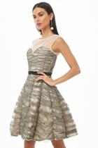 Forever21 Mesh Sweetheart Homecoming Dress
