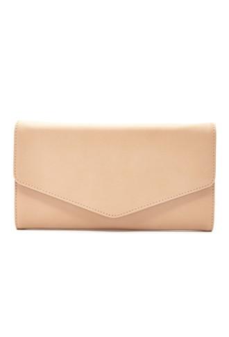 Forever21 Faux Leather Envelope Wallet