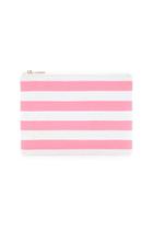 Forever21 Striped Canvas Clutch