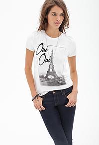 Forever21 Oui Oui Knit Tee