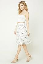 Forever21 Contemporay Embroidered Skirt