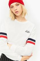 Forever21 French Terry Graphic Pullover