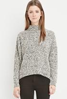 Forever21 Marled Knit Turtleneck Sweater