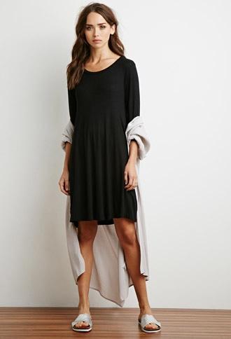 Forever21 Ribbed A-line Dress