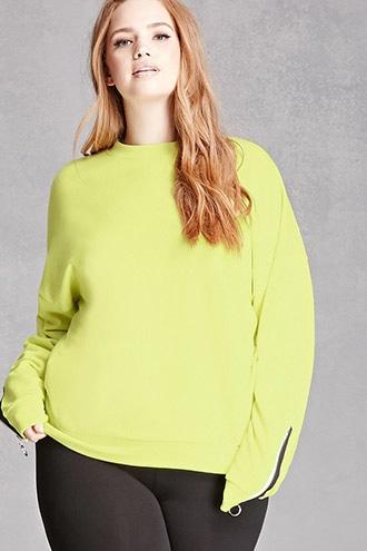 Forever21 Private Academy Stripe Sweatshirt