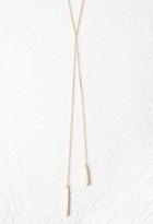 Forever21 Matchstick Lariat Necklace