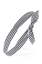 Forever21 Knotted Stripe Headwrap