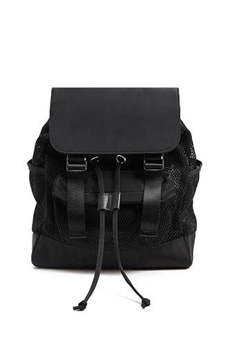 Forever21 Sheer Mesh Backpack