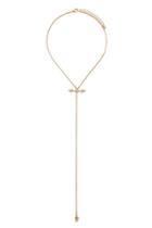 Forever21 Arrow Charm Drop Necklace