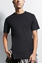 Forever21 Empire Raw-cut Vented Tee