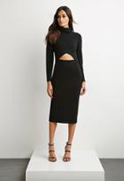 Forever21 The Fifth Label White Light Long Sleeve Dress
