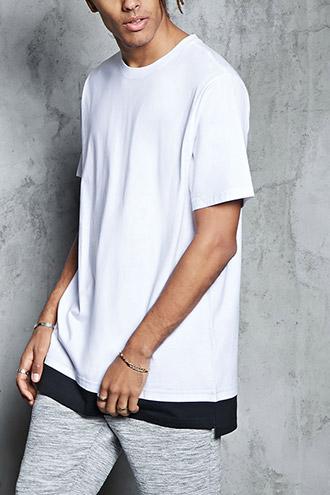 Forever21 Double-layered Hem Tee