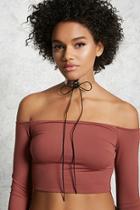 Forever21 Lace-up Clear Choker