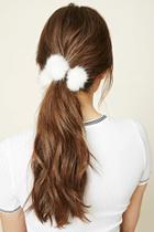 Forever21 Pom-pom Hair Tie