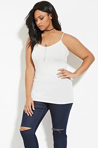 Forever21 Plus Women's  Plus Size V-neck Cami