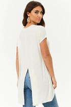 Forever21 High-low Split-back Tee