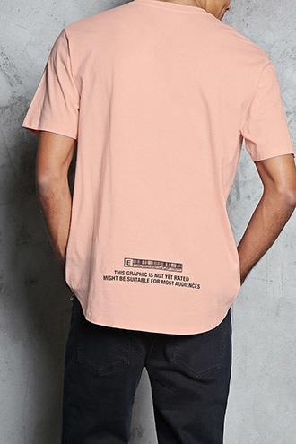 Forever21 Barcode Graphic Tee