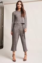 Forever21 Marled Wrap Culottes