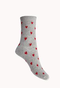 Forever21 Heart Of Hearts Socks