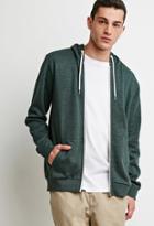 21 Men Zip Up Hoodie (hunter Green)