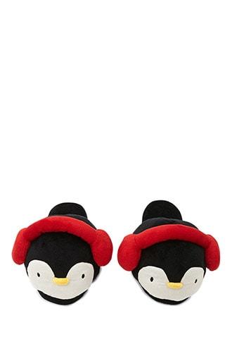 Forever21 Penguin Earmuff Slippers