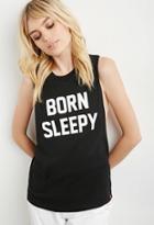 Forever21 Married To The Mob Sleepy Muscle Tee