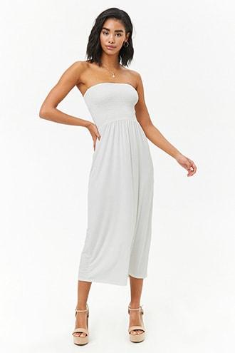 Forever21 Smocked Midi Dress