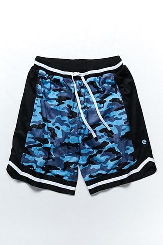 Forever21 Elbow Grease Camo Print Mesh Jersey Shorts