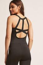 Forever21 Active Caged-back Jumpsuit