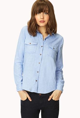 Forever21 Day Off Collared Shirt