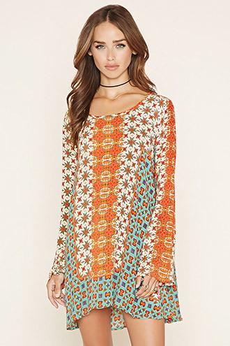 Forever21 Women's  Patrons Of Peace Abstract Dress