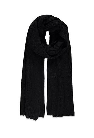 Forever21 Purl Knit Scarf (black)