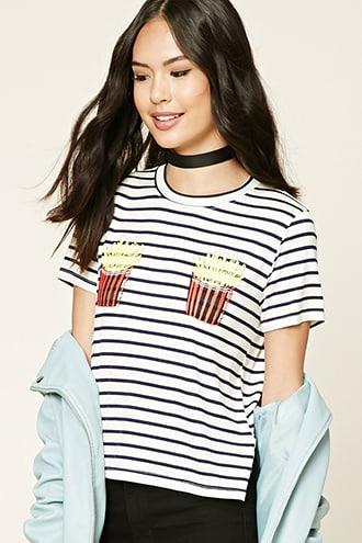 Forever21 French Fries Graphic Tee