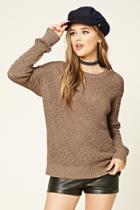 Love21 Women's  Contemporary Boxy Sweater