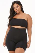 Forever21 Plus Size Assets By Spanx Seamless Shaping High-waisted Mid-thigh Short