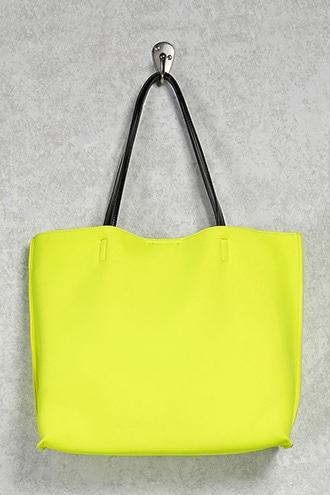 Forever21 Neoprene Tote Bag