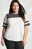 Forever21 Plus Size Colorblock Tee