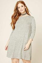 Forever21 Plus Size Marled Swing Dress