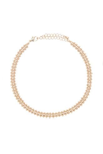 Forever21 Twisted Beaded Choker
