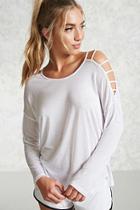 Forever21 Active Ladder Sleeve Top